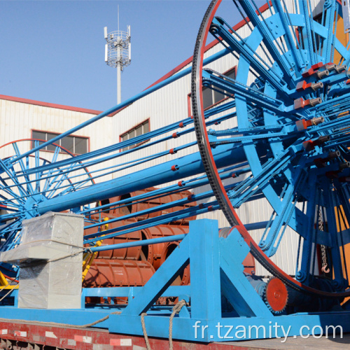 Machine de coulée centrifuge en béton de vidange renforcé